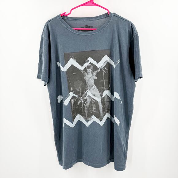 Vintage Concert Tees Size Small/Medium David Bowie x Terry O'Neill Graphic Tee - Picture 1 of 8